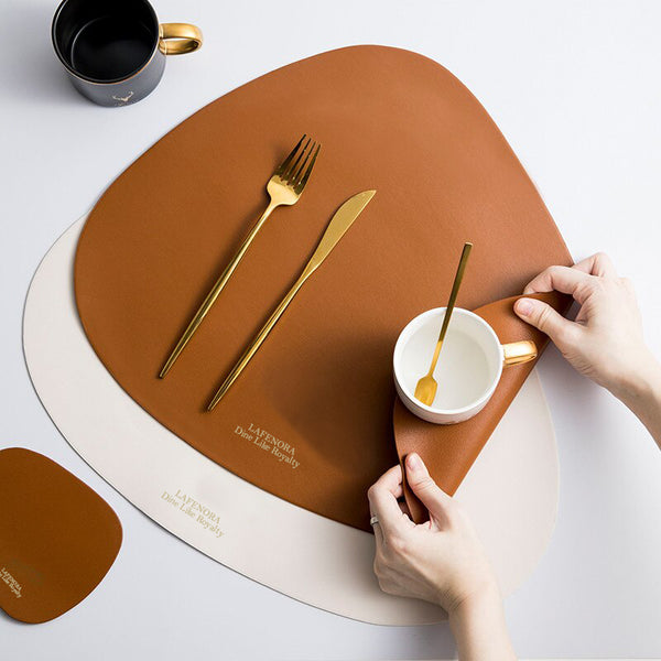 EVERYTHING YOU NEED TO KNOW ABOUT RECYCLED LEATHER PLACEMATS AND COASTERS.