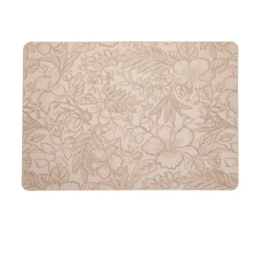 Leather Placemats Heat-Resistant Washable Dining Table Mats Waterproof &amp; Non-Slip - lafenora