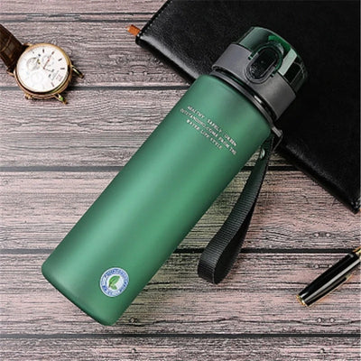 BPA Free Leak Proof Hiking Sports Water Bottle 560ml - lafenora