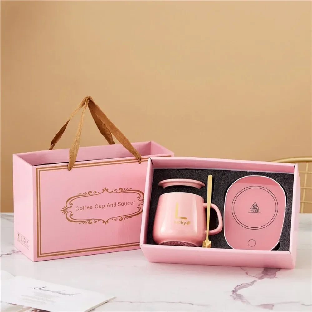 Gift Cup With Spoon Sets - lafenora