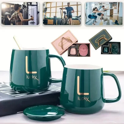 Gift Cup With Spoon Sets - lafenora