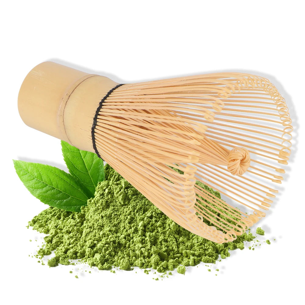 2pcs Matcha Green Tea Powder Bamboo Whisk - lafenora