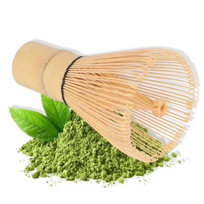 2pcs Matcha Green Tea Powder Bamboo Whisk