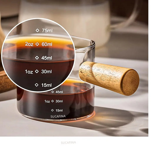 75ml Heat-resisting Glass Measuring Cup - lafenora