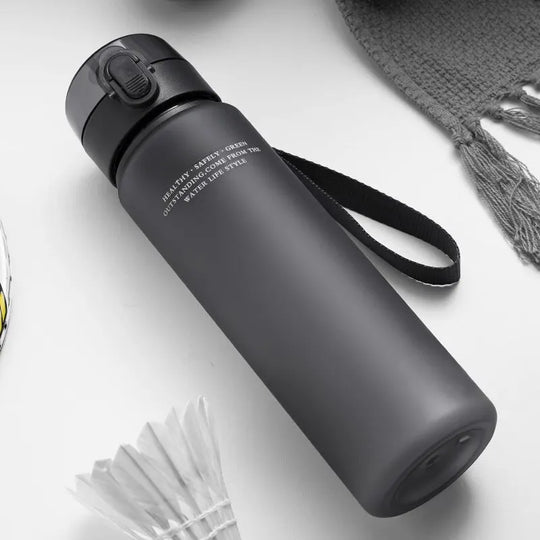 BPA Free Leak Proof Hiking Sports Water Bottle 560ml - lafenora