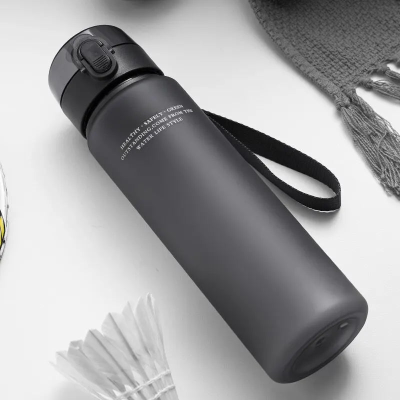 BPA Free Leak Proof Hiking Sports Water Bottle 560ml - lafenora