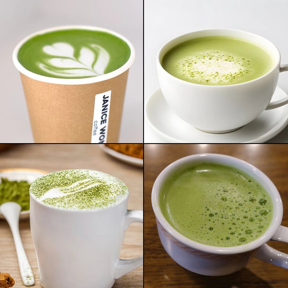 2pcs Matcha Green Tea Powder Bamboo Whisk - lafenora