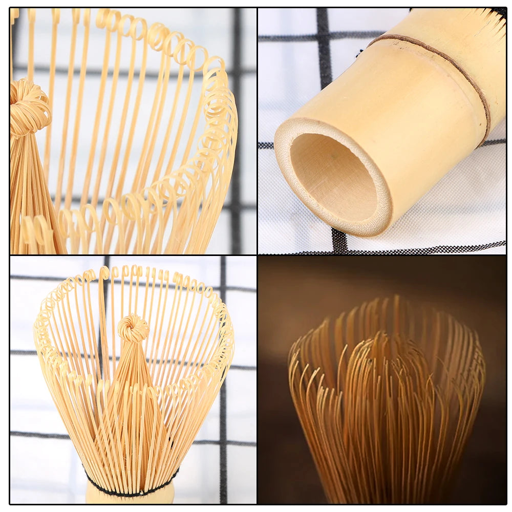 2pcs Matcha Green Tea Powder Bamboo Whisk - lafenora