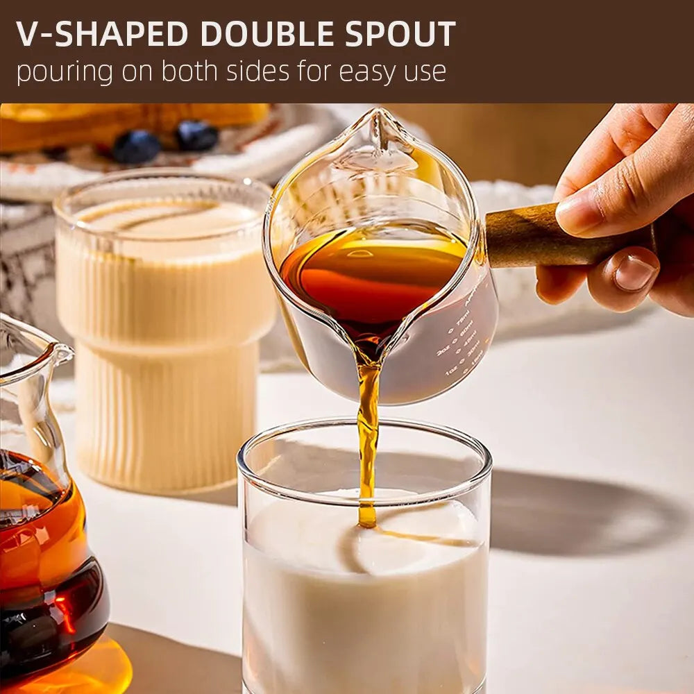 75ml Heat-resisting Glass Measuring Cup - lafenora