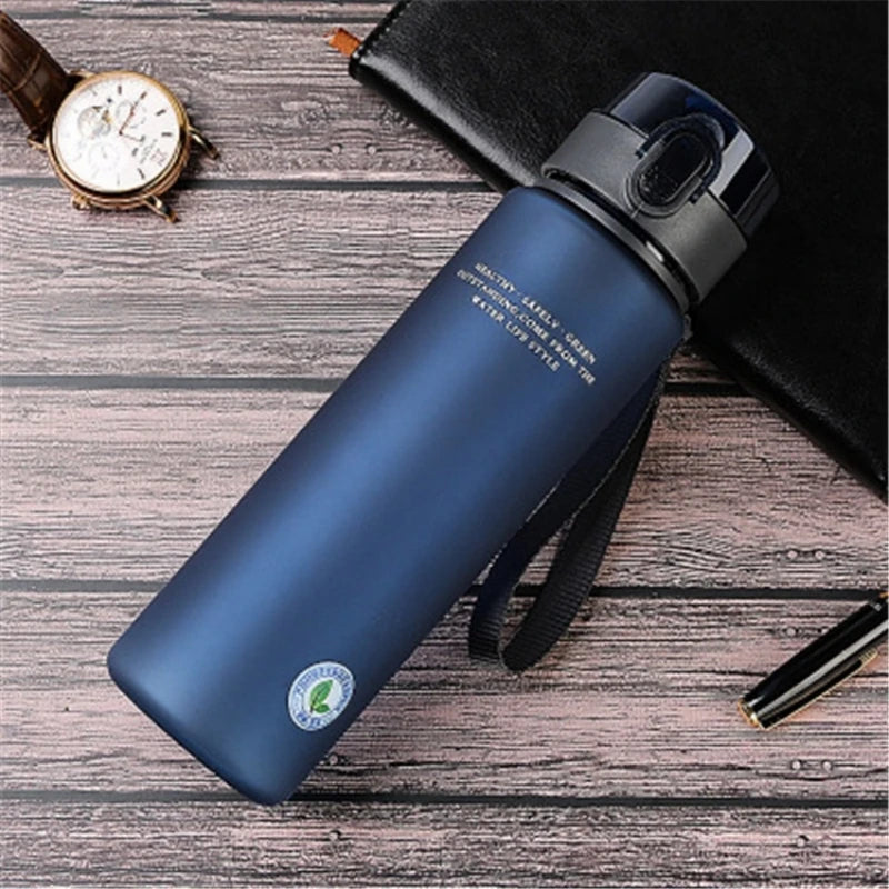 BPA Free Leak Proof Hiking Sports Water Bottle 560ml - lafenora