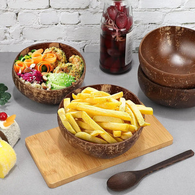 Coconut Shell Bowls - lafenora
