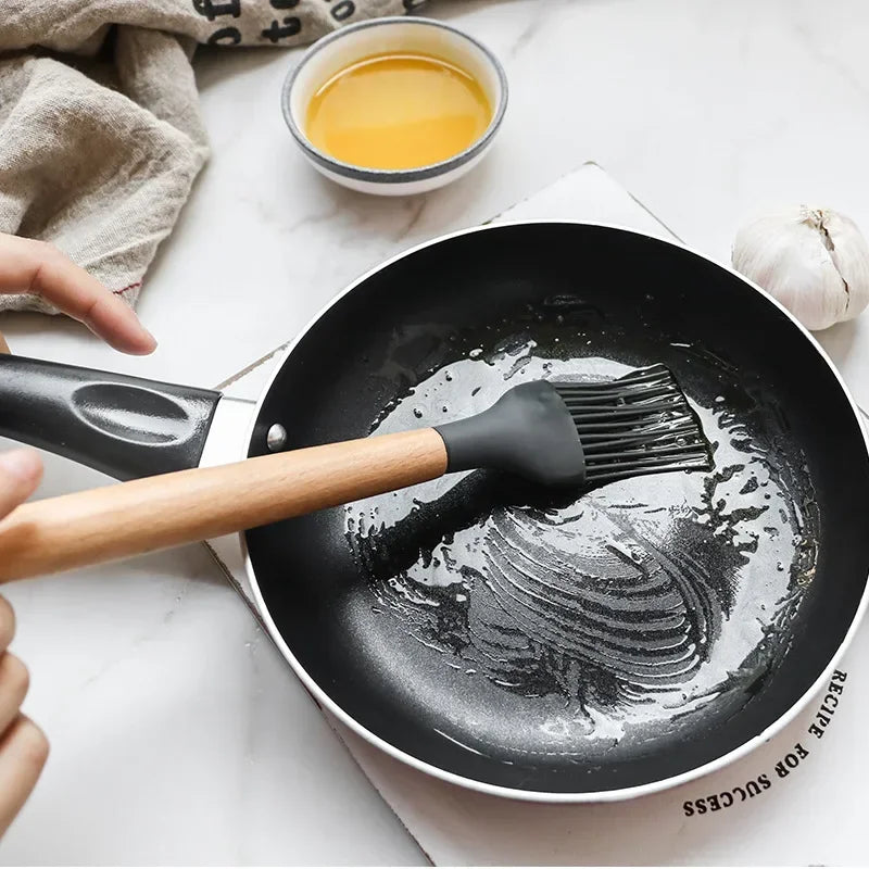 12pcs Silicone Non-Stick Cooking Utensil Set - lafenora