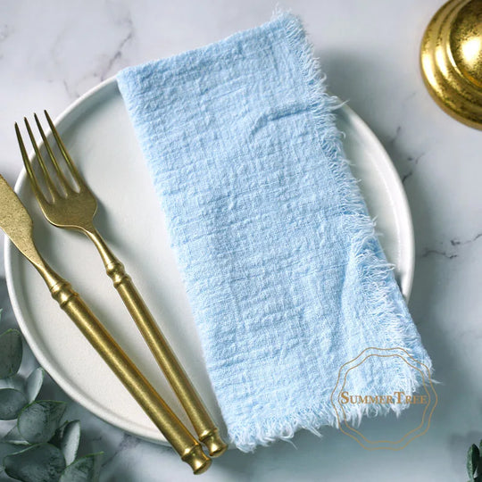 12-Pack Rustic Cotton Gauze Cloth Napkins 41×41cm for Dining, Weddings &amp; Parties - lafenora
