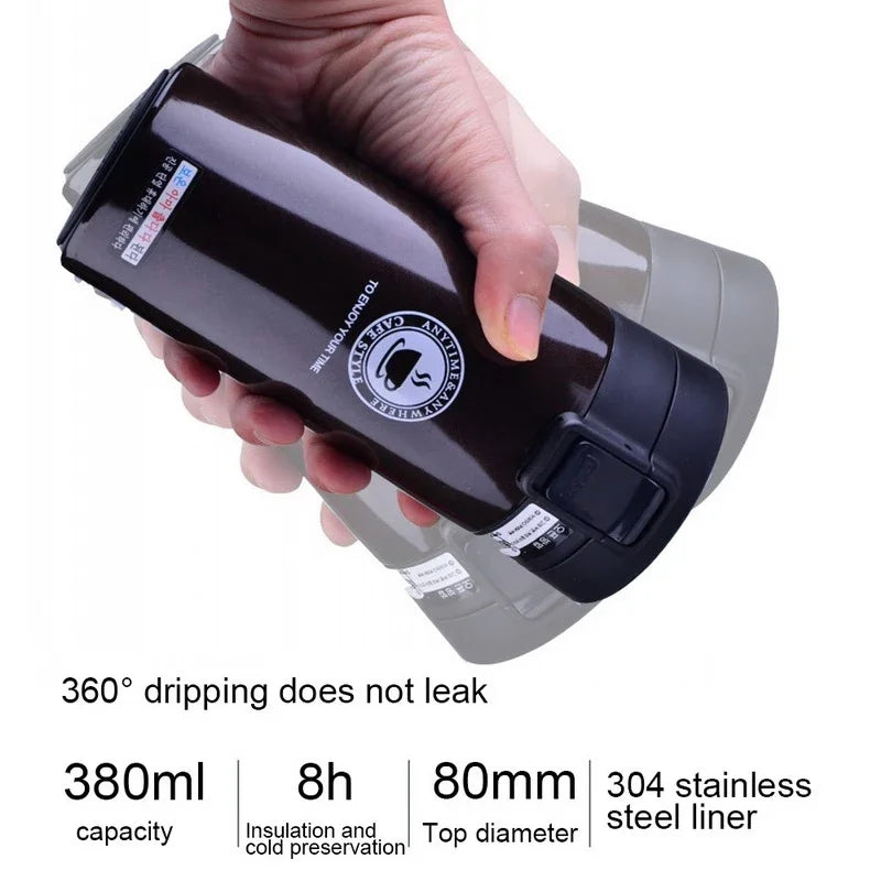 0.5L Thermal Mug Vacuum Flask Tea &amp; Water Bottle - lafenora