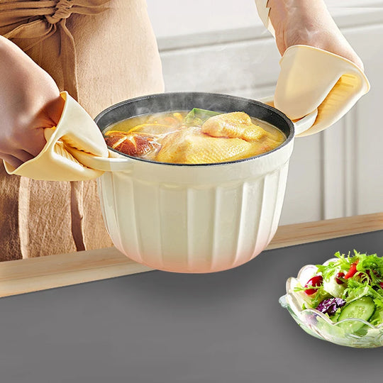 Extra Large Silicone Table Mat 23.6×47.2in Heat-Resistant Countertop Protector Waterproof - lafenora