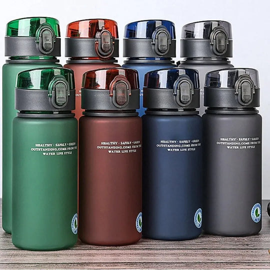 BPA Free Leak Proof Hiking Sports Water Bottle 560ml - lafenora