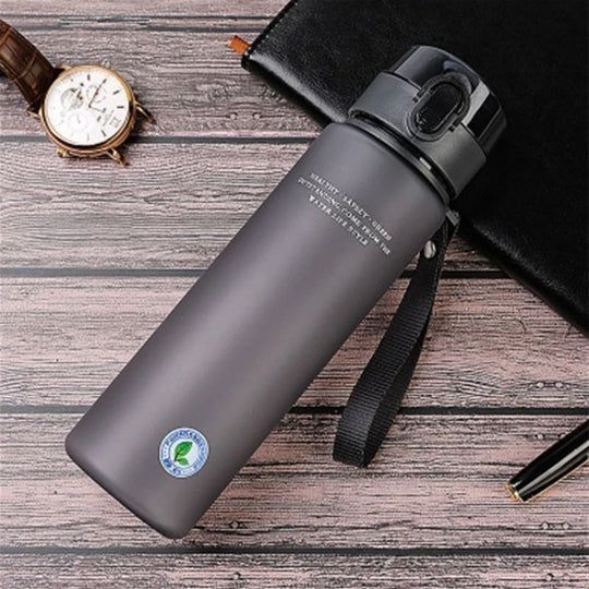 BPA Free Leak Proof Hiking Sports Water Bottle 560ml - lafenora