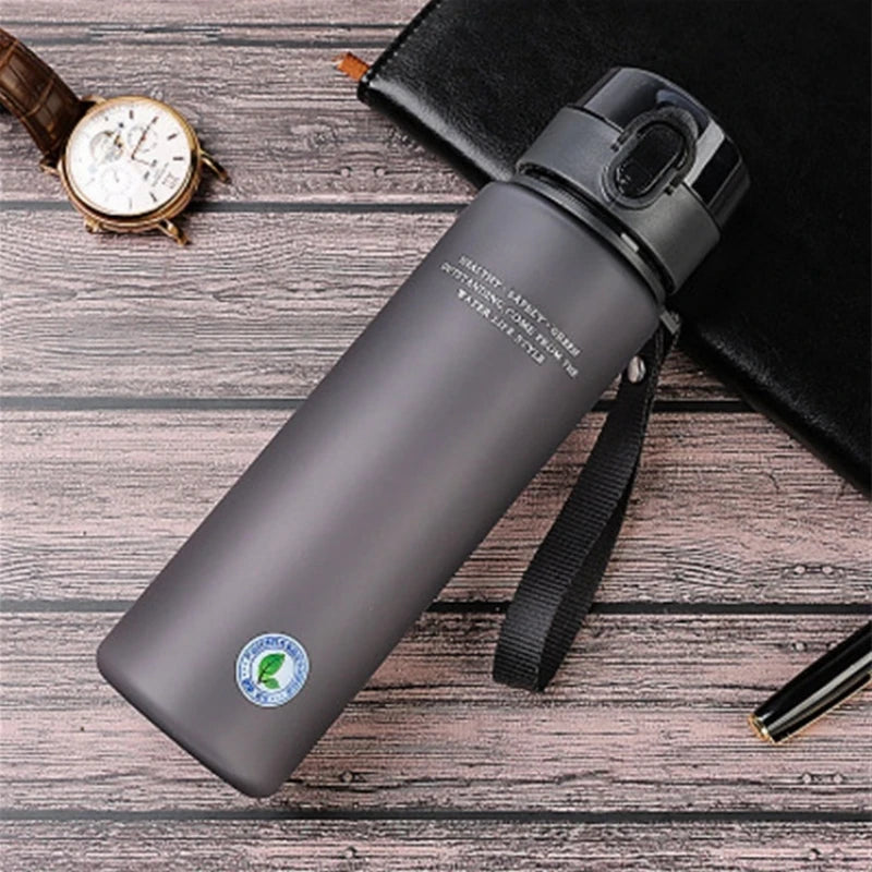 BPA Free Leak Proof Hiking Sports Water Bottle 560ml - lafenora