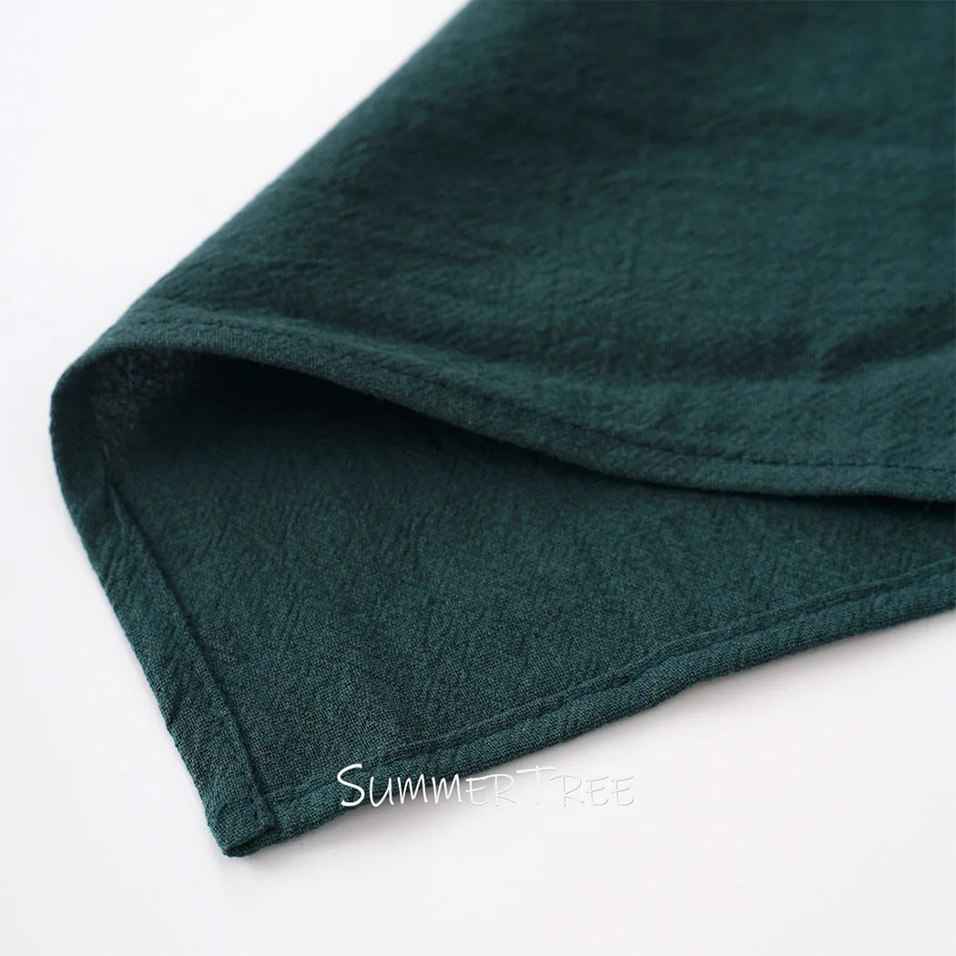 20-Pack Reusable Cotton Cloth Napkins 40×40cm for Dining &amp; Events - lafenora