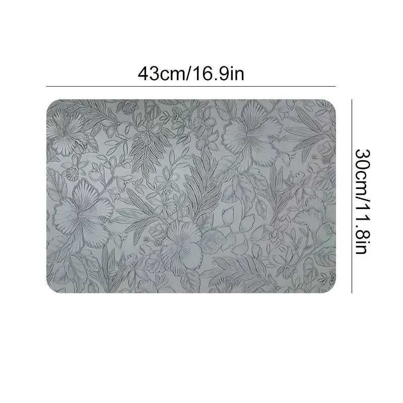 Leather Placemats Heat-Resistant Washable Dining Table Mats Waterproof & Non-Slip - lafenora