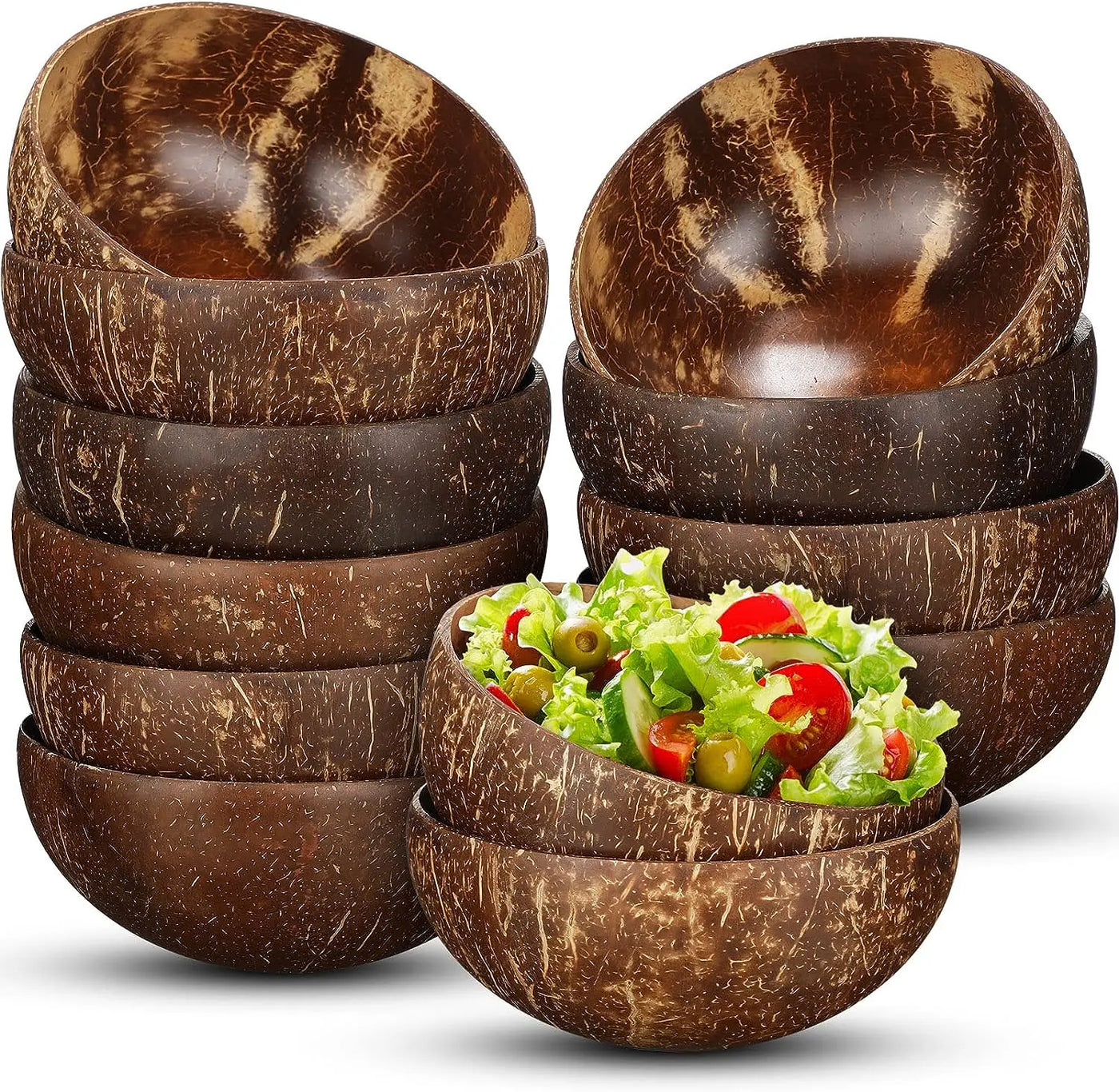 Coconut Shell Bowls - lafenora