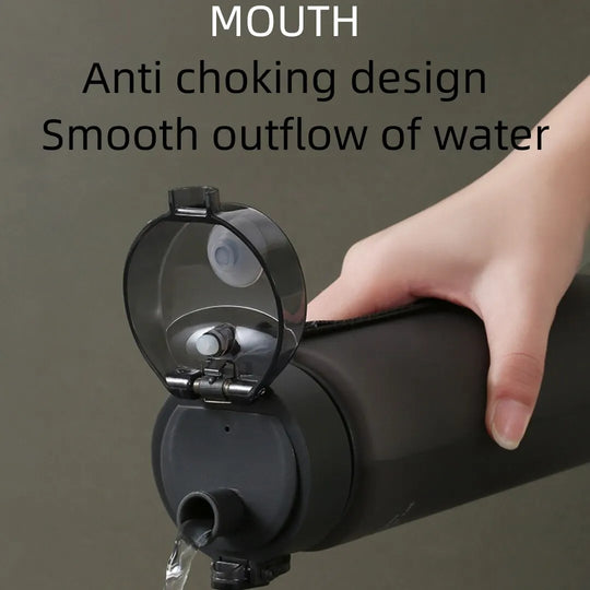 BPA Free Leak Proof Hiking Sports Water Bottle 560ml - lafenora