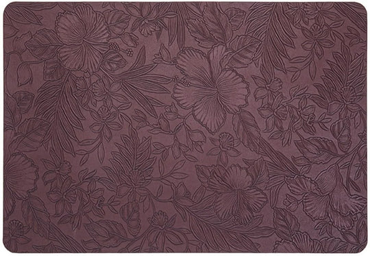 Leather Placemats Heat-Resistant Washable Dining Table Mats Waterproof &amp; Non-Slip - lafenora