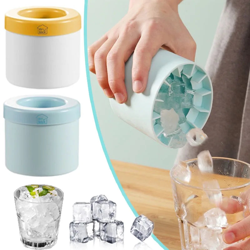Silicone Ice Cube Maker - lafenora